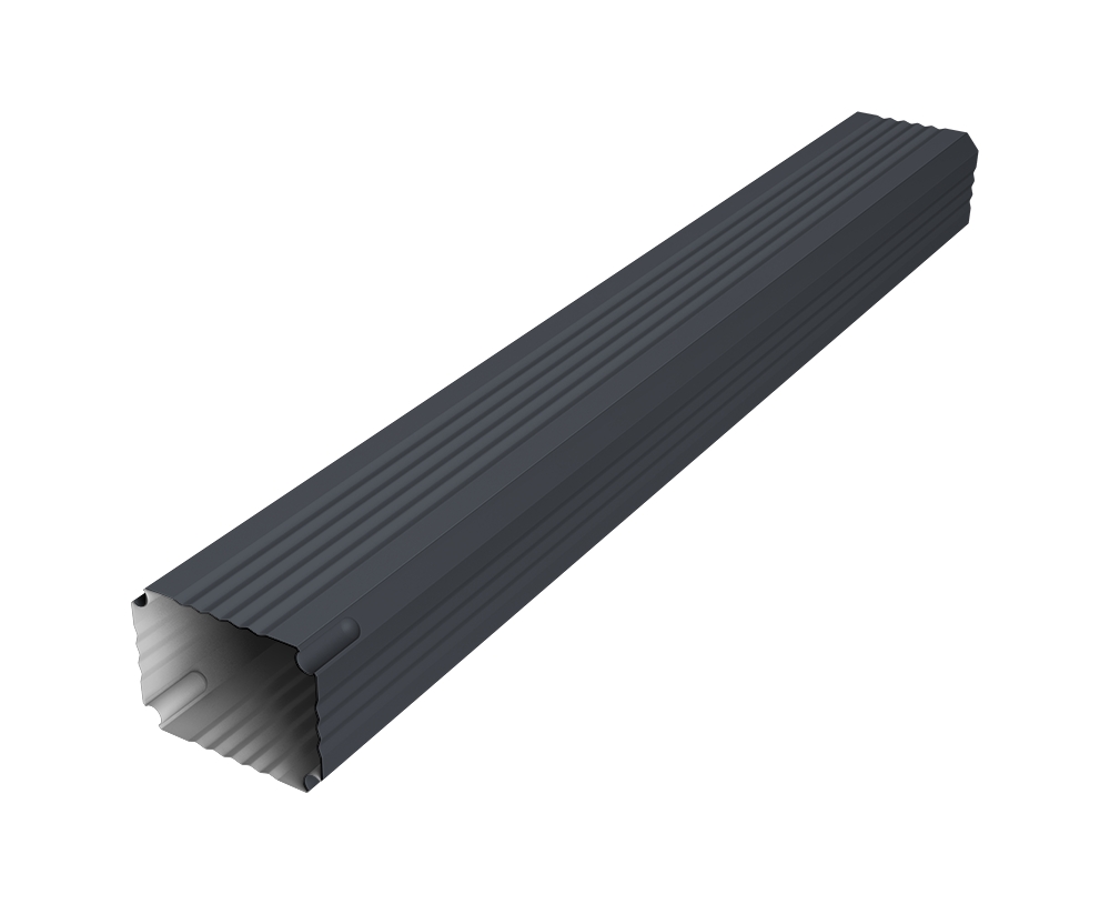 Труба гофрированная Vortex Lite 76х102х1000мм PE RAL 8004 терракота — Grandline