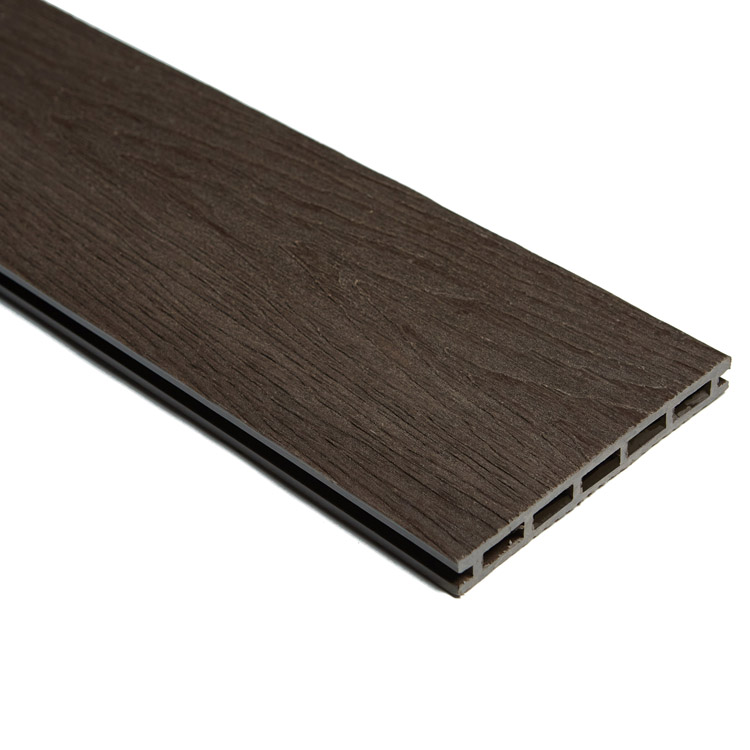 Террасная доска полнотелая Qiji Premium 3000x150x18мм венге — Grandline