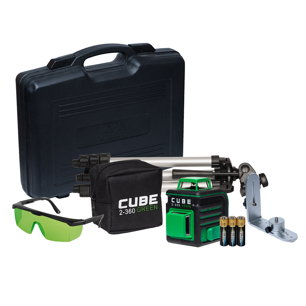 Нивелир лазерный ADA Cube 2-360 Green Ultimate Edition — Grandline