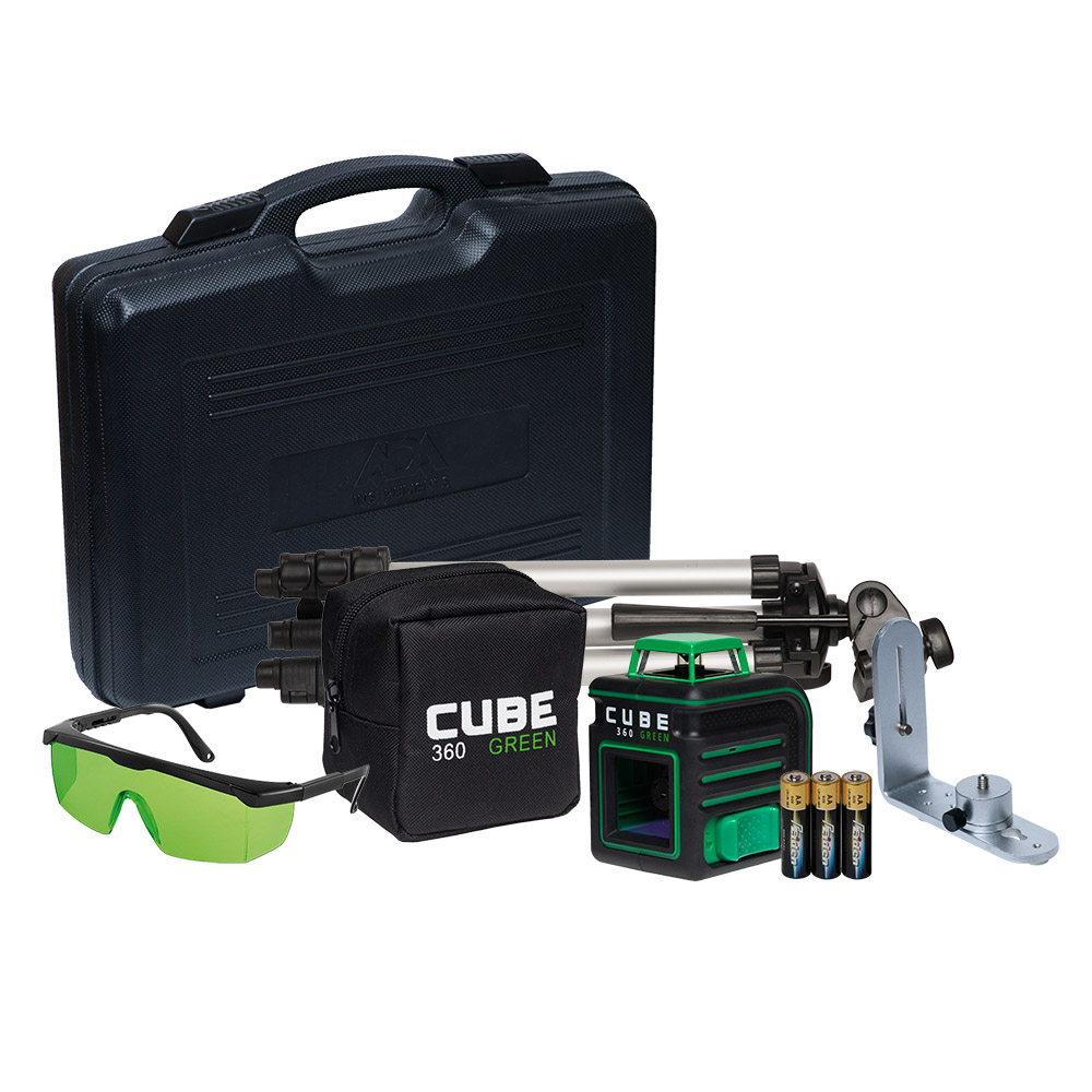 Нивелир лазерный ADA Cube 360 Green Ultimate Edition — Grandline