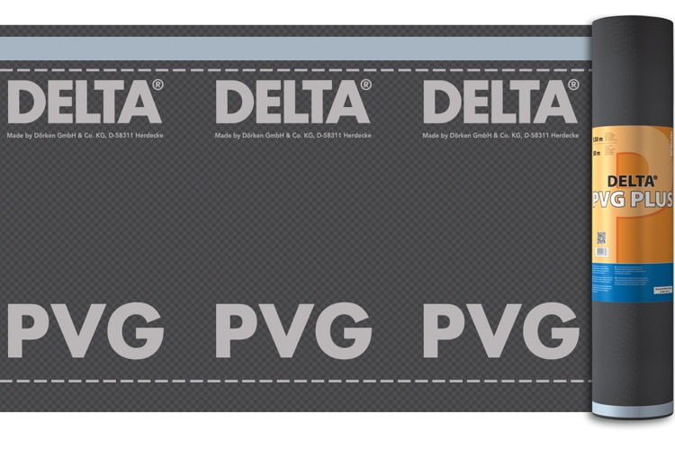 Delta PVG Plus гидро-пароиз. плёнка с двумя зонами проклейки — Grandline