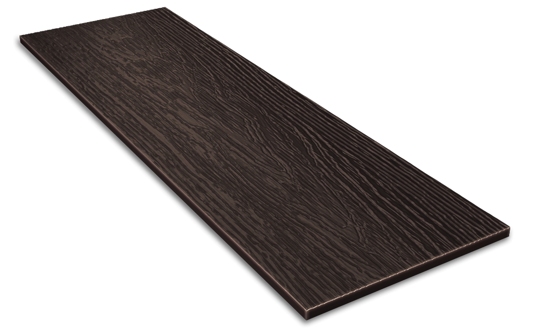 Фибросайдинг "DECOVER" 3600x190x8мм BROWN — Grandline