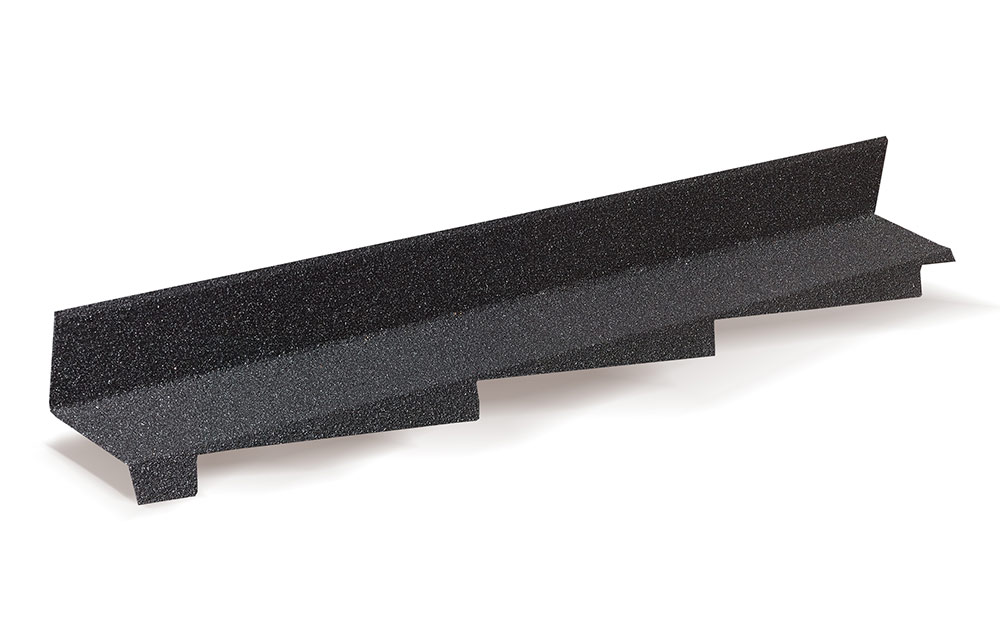 Планка примыкания левая AeroDek Robust антрацит — Grandline