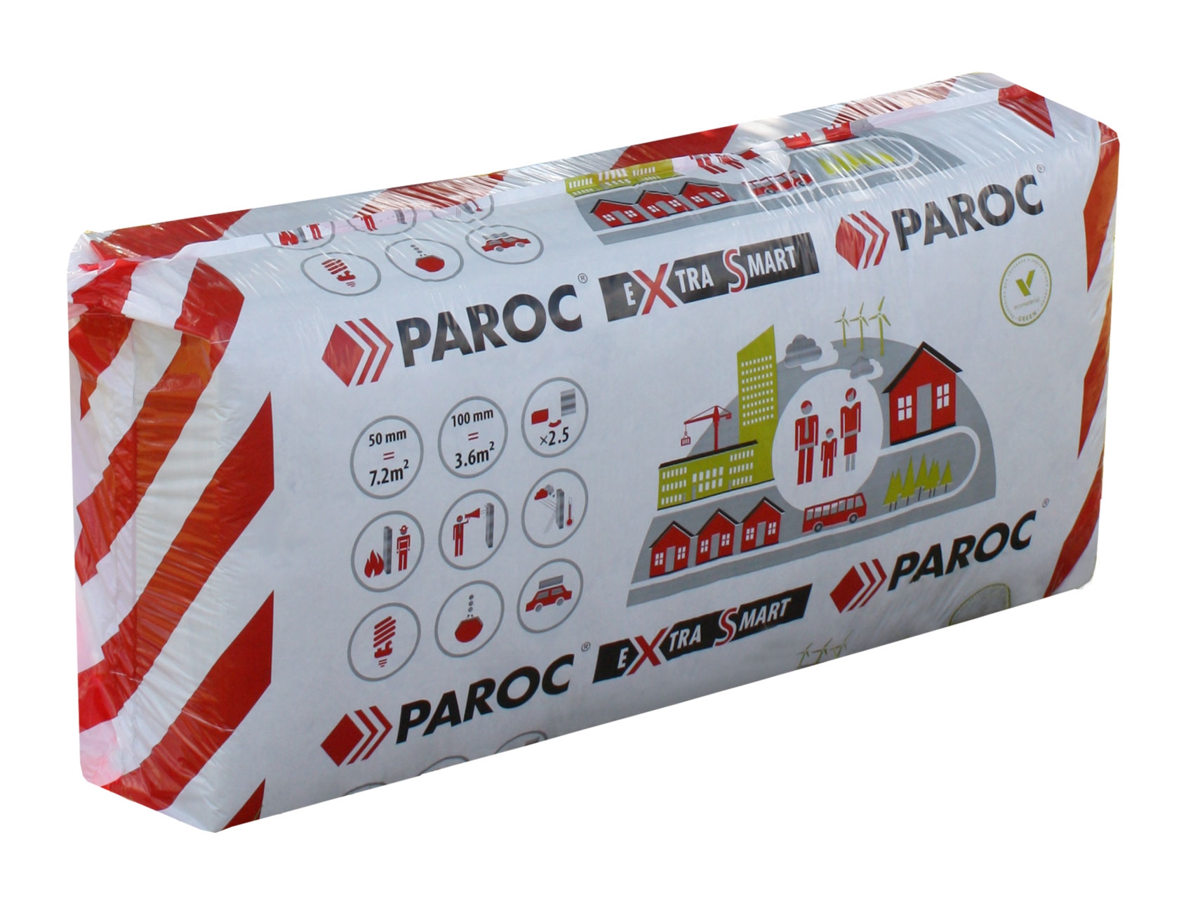 Утеплитель PAROC eXtra Smart 1200х600х50 (0,36м3) — Grandline