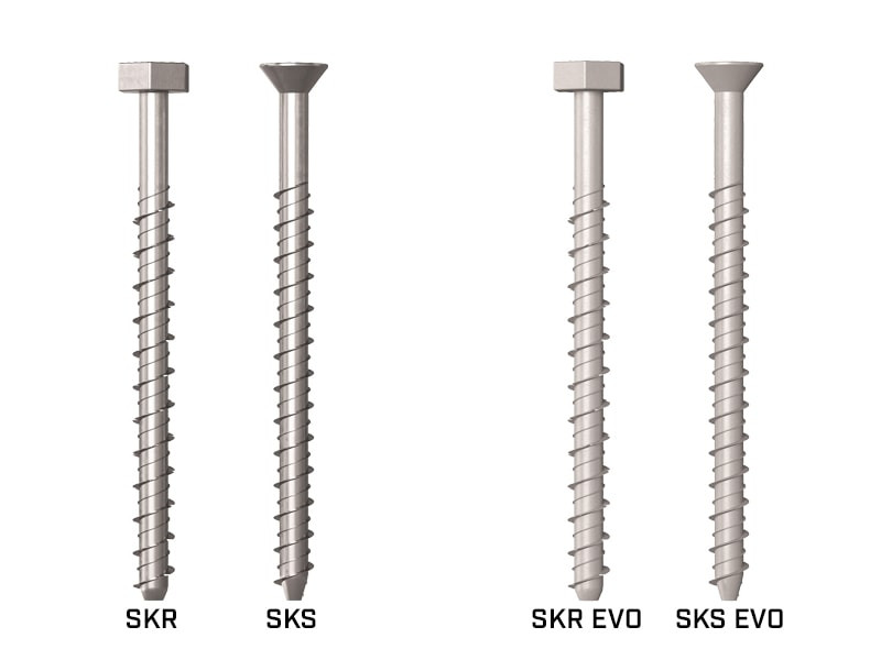 Анкер винтовой Rothoblaas по бетону SKR 7,5X80 (50 шт) (SKR7580) — Grandline