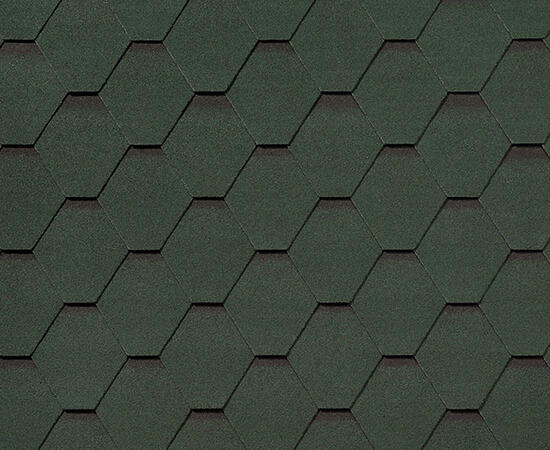 RoofShield черепица Классик Стандарт (3м2) Зеленый с оттенением — Grandline