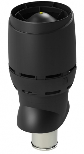 Вентиляционный выход FLOW XL-160/ИЗ/700 черный — Grandline