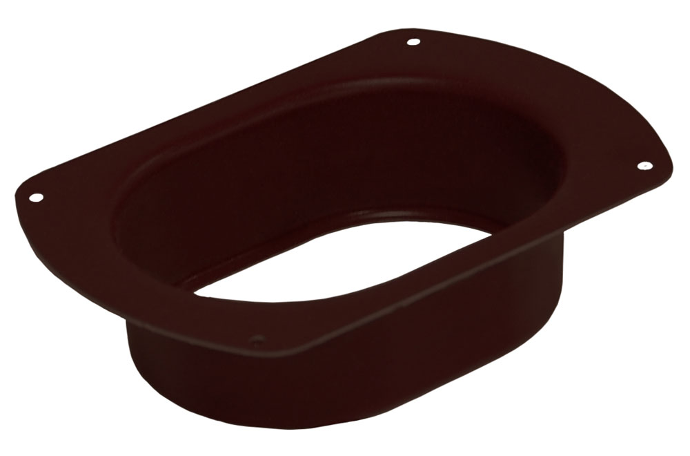 Воронка врезная Vortex Matt 127мм RAL 8017 — Grandline