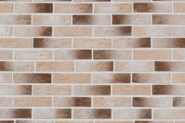 Рядовая плитка Leonardo Stone Париж-2 гипс 333 с расшивкой 1,2 см — Grandline