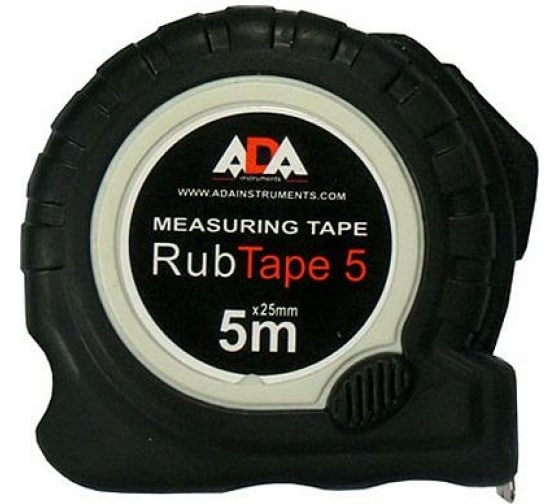 Рулетка ударопрочная ADA RubTape 5 (А00156) — Grandline