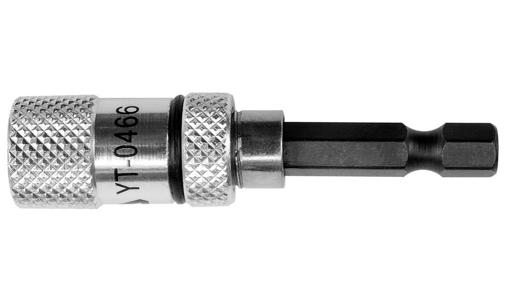 Держатель бит магнитный (60 мм; 1/4) YATO YT-0466 — Grandline
