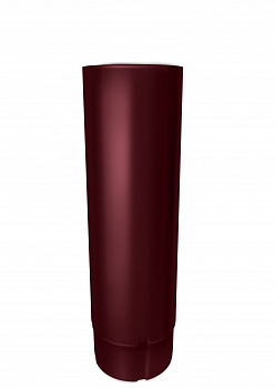 Труба круглая Optima 90мм 3м RAL 3005 красное вино — Grandline