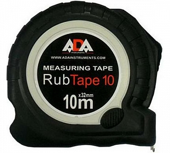 Рулетка ударопрочная ADA RubTape 10 (А00154) — Grandline