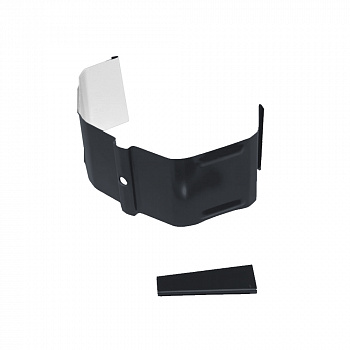 Крепление трубы для гофры на кирпич Vortex Lite Matt RAL 7024 мокрый асфальт — Grandline