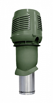 Приточный вентиляционный элемент 160/ER/500 Vilpe INTAKE зеленый — Grandline