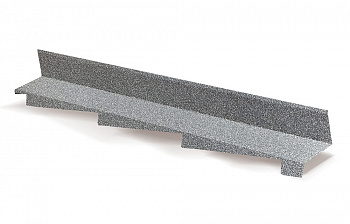 Планка примыкания правая AeroDek Robust античный серый — Grandline
