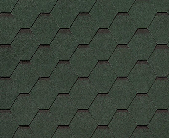 RoofShield черепица Премиум Стандарт (3м2) Зеленый с оттенением — Grandline