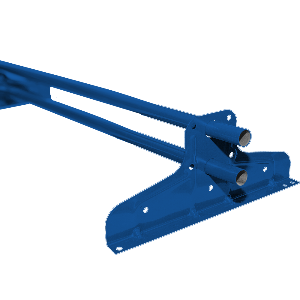 Снегозадержатель Стандарт Т4 d 25 RAL 5005 (3м) — Grandline