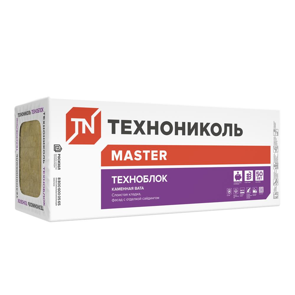 Утеплитель ТЕХНОБЛОК СТАНДАРТ (4 плиты, 2,88 кв.м) 1200х600х100 мм — Технониколь