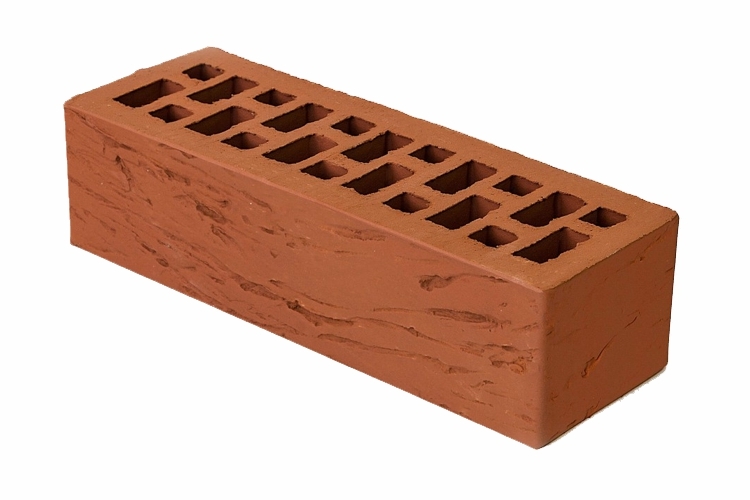 Кирпич обл Braer красный 0,7 риф 250х85х65 М150 — Grandline