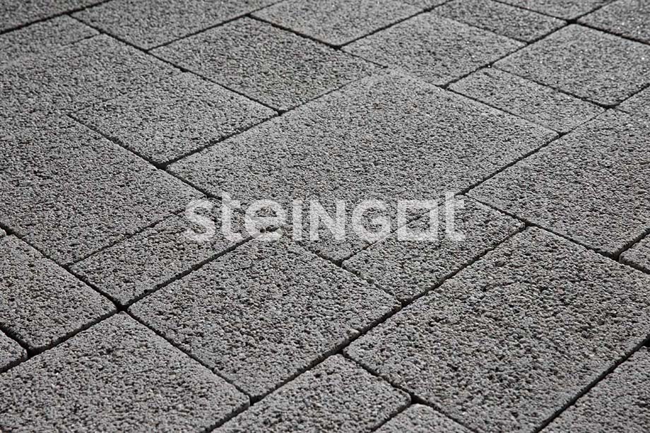 Плитка тротуарная Steingot Granit Premium Бавария высота 60мм Fumo Bello частичный прокрас — Grandline