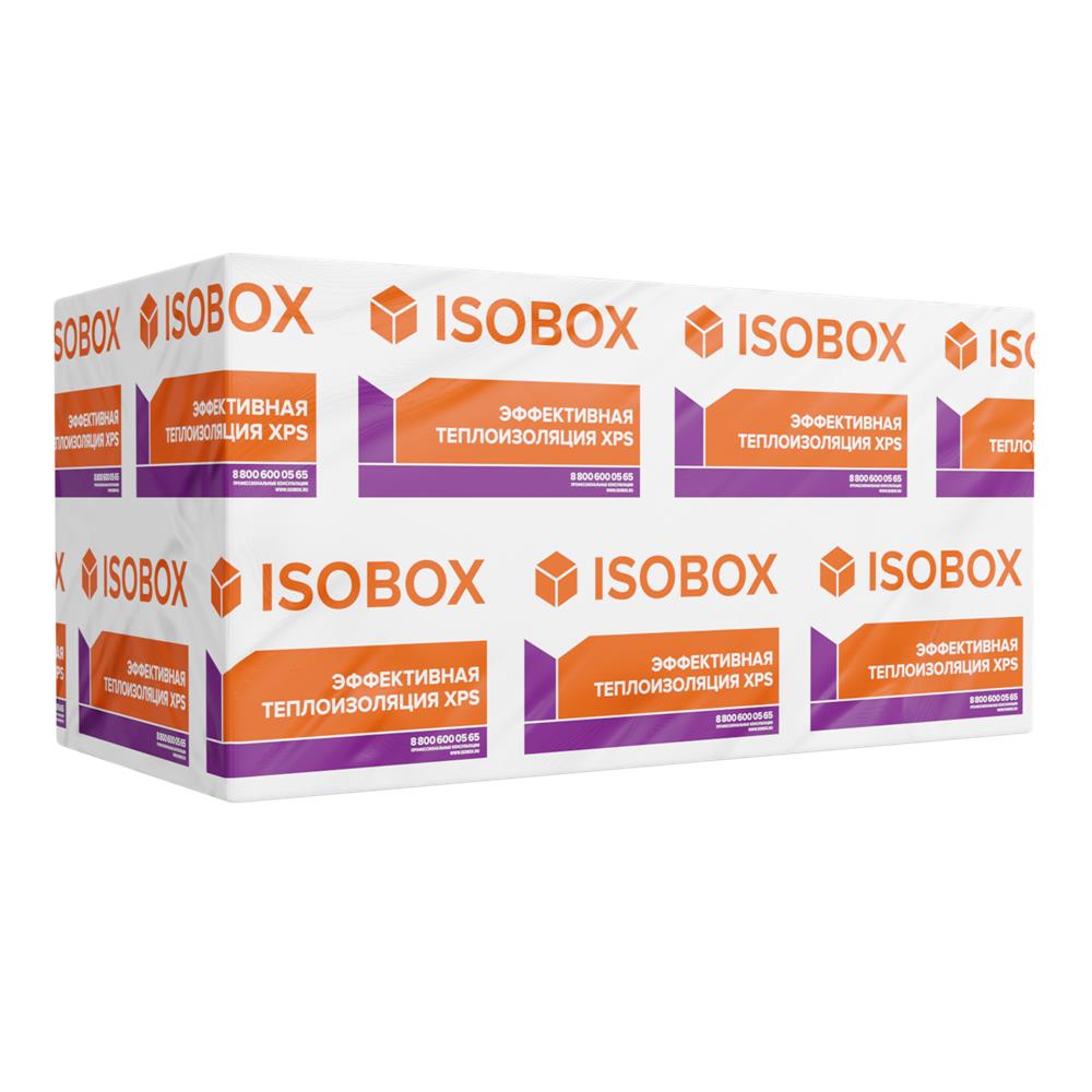 XPS ISOBOX 150, 1180х580х100-L мм (4 плиты, 2,7376 кв.м) — Технониколь