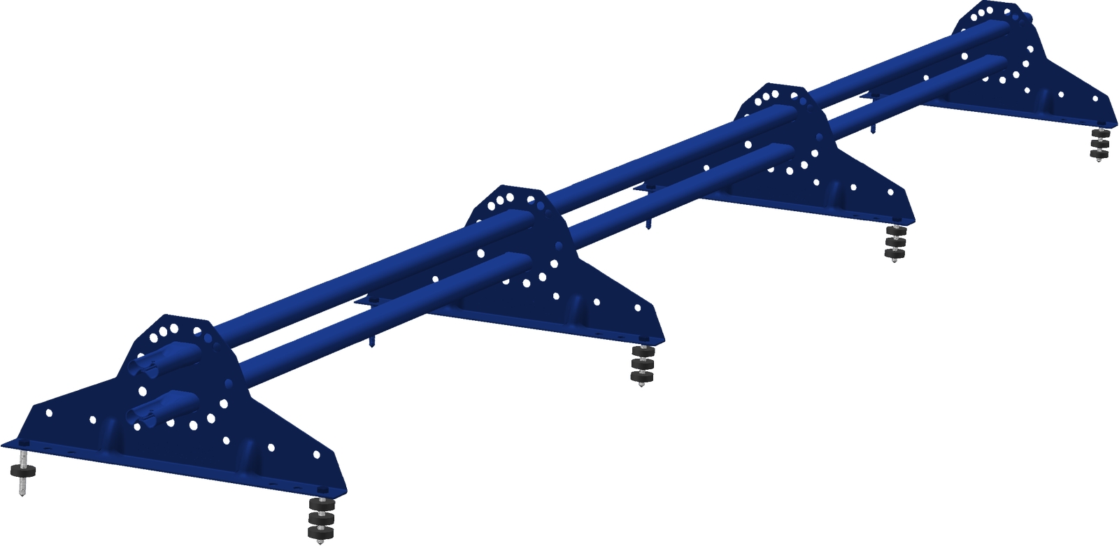 Снегозадержатель NEW трубчатый Grand Line RAL 5002 3м — Grandline