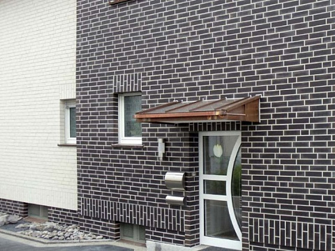 Кирпич клинкерный ROBEN CHELSEA, базальтовый пестрый NF — 240х115х71