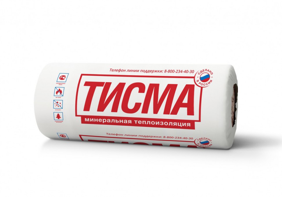 Минеральная изоляция ТИСМА TR 044 50x1200x8300 (19,92м2; 0,996 м3) — Grandline