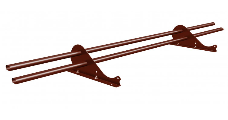 Снегозадержатель трубчатый Snow Kit RAL 3005 1м — Grandline