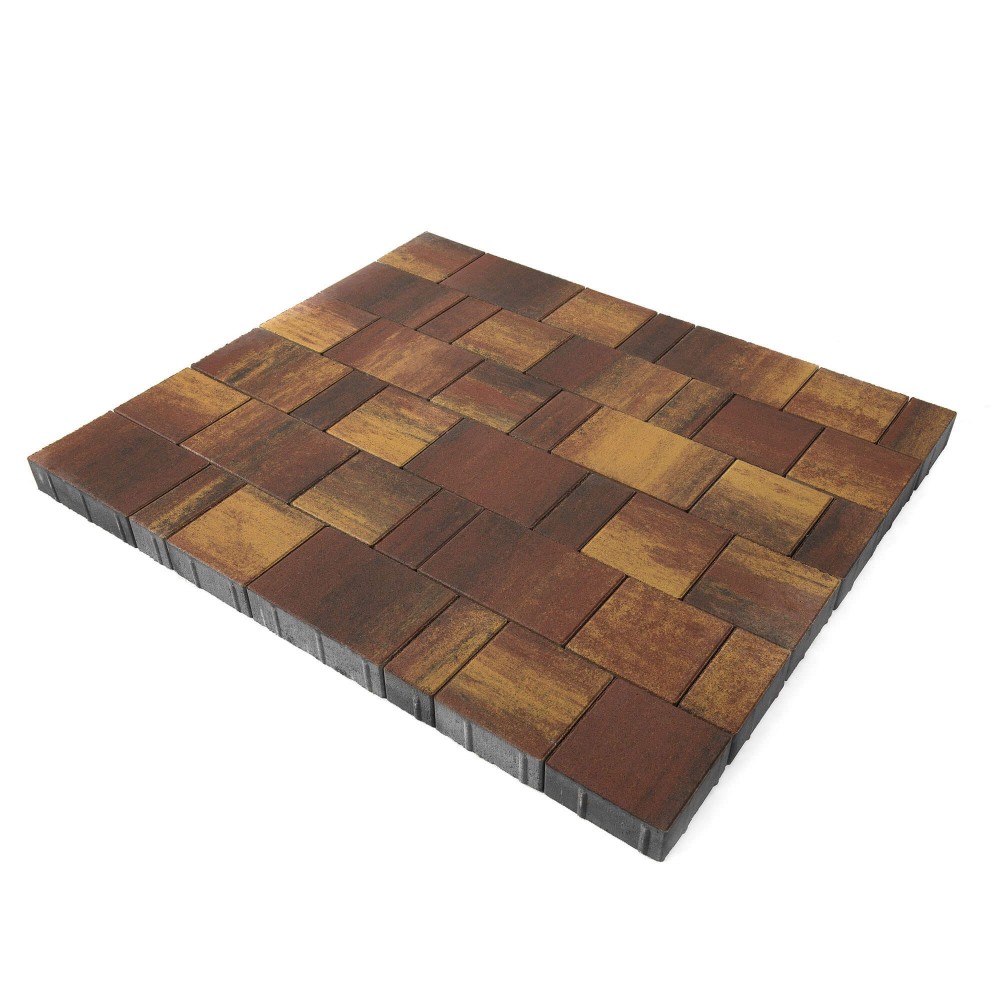 Плитка тротуарная Старый Город Ландхаус 2.0 ColorMix Мальва h60 80х160,160х160,240х160 — Grandline
