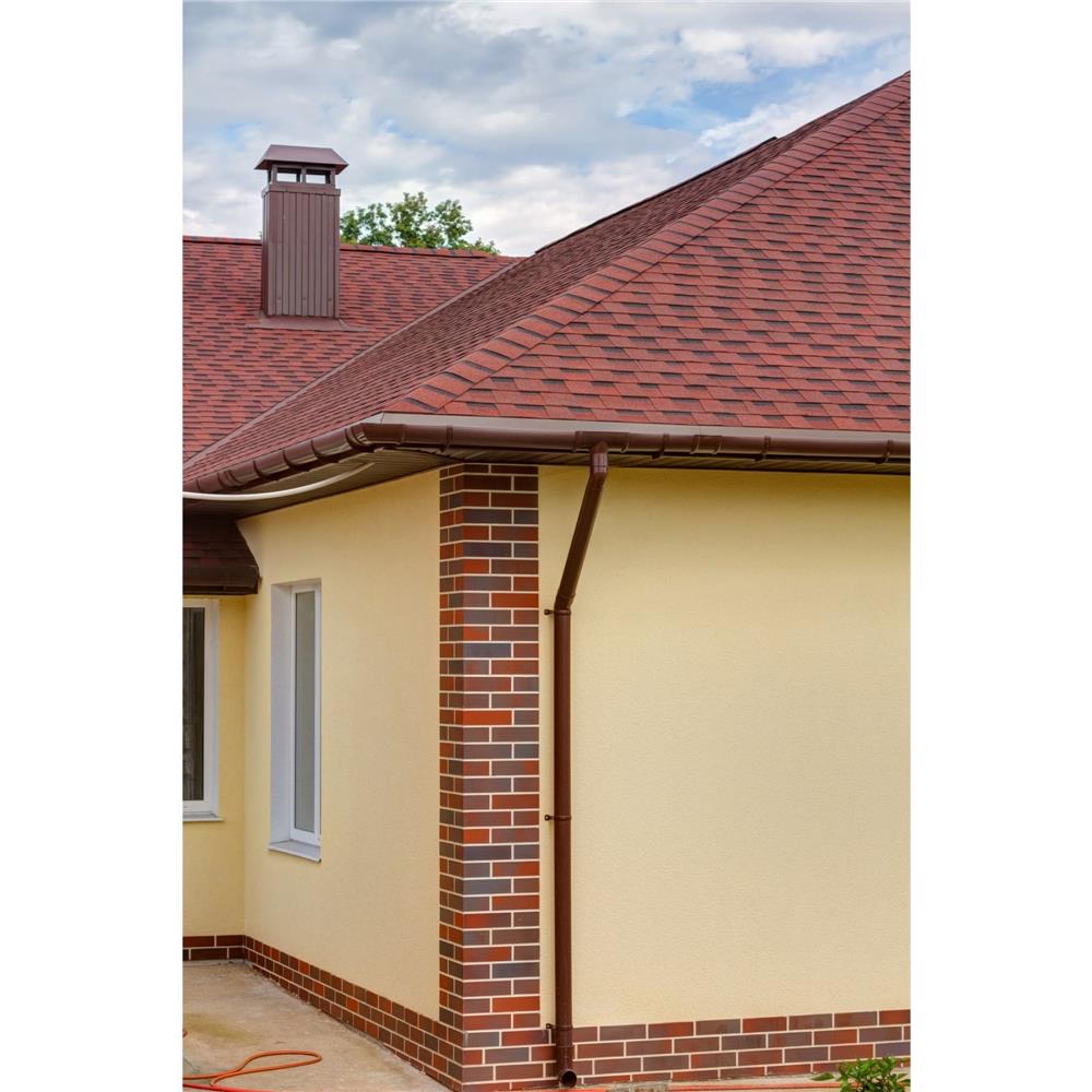 ТН ПВХ 125/82 мм, водосточная труба пластиковая (3 м), серый, шт. — Технониколь