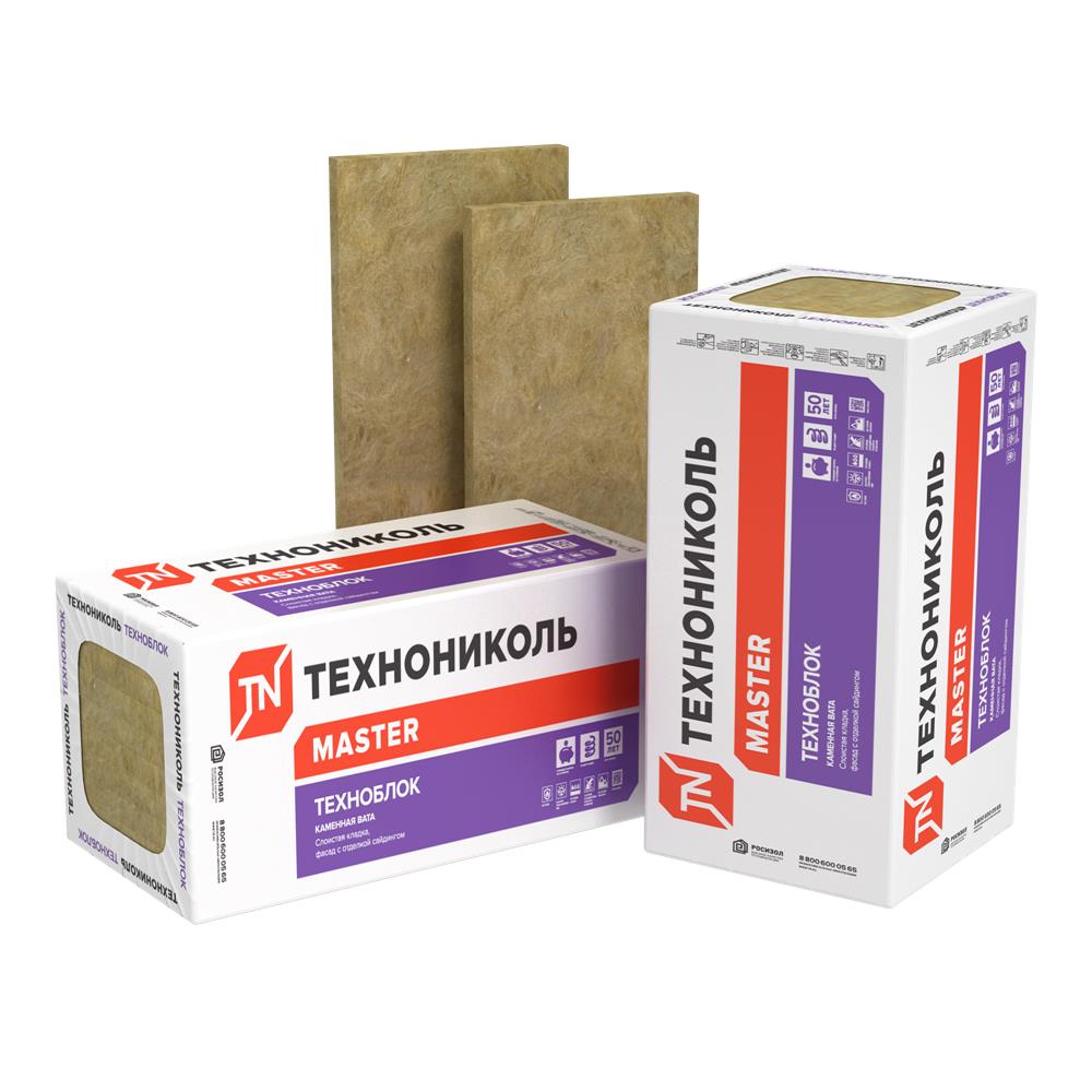 Утеплитель ТЕХНОБЛОК СТАНДАРТ (8 плит, 5,76 кв.м) 1200х600х50 мм — Технониколь