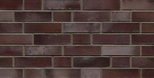 Клинкерный кирпич АВС Weimar aubergine Kohlebrand glatt, NF — 240х115х71