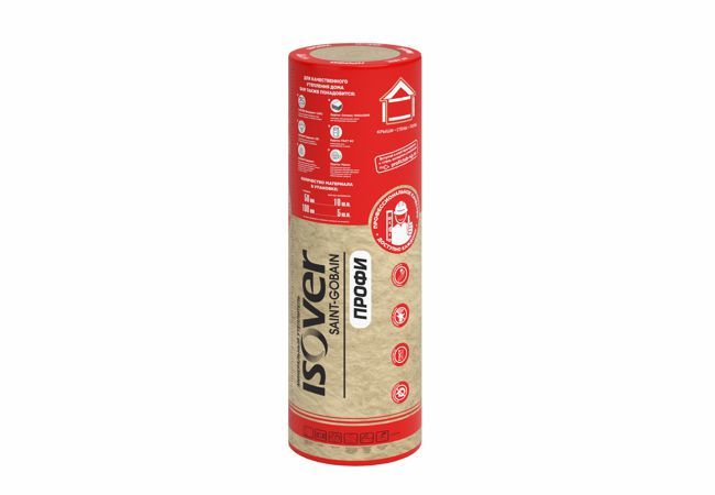 Утеплитель Isover ПРОФИ-100х(2х610)х4100 (0,5 м3; 5,002 м2) — Grandline