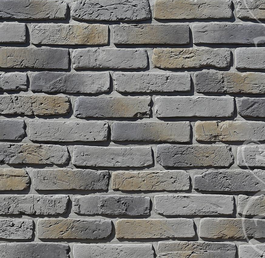 Рядовая плитка White Hills Берн брик, тычок 395-81 с расшивкой 1,2 см — Grandline