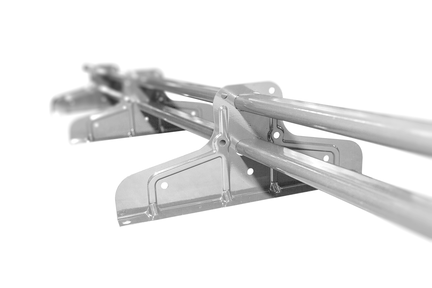 Снегозадержатель Стандарт Т4 d 40х20 RAL 9003 (3м) — Grandline