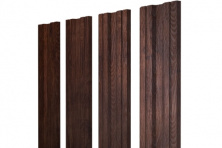 Штакетник Twin 0,45 Print Premium Cherry Wood Fresh — Штакетник