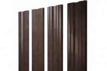 Штакетник Twin 0,45 Print-double Premium Antique Wood — Штакетник