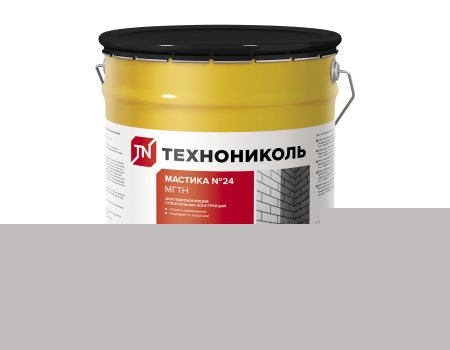 Мастика гидроизоляционная ТЕХНОНИКОЛЬ №24 (МГТН), ведро 20 кг — Grandline