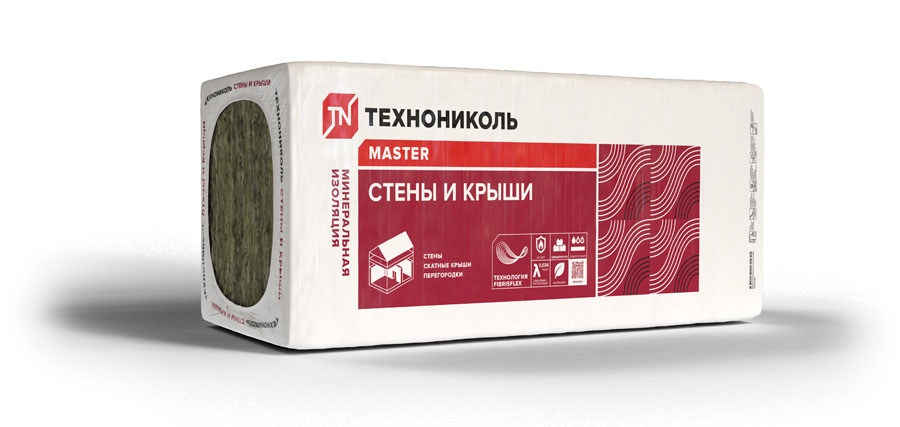 Утеплитель стены и крыши (ТН СВ 34) 1000х610х50 (8 шт/пач; 4,88м2; 0,244м3; 44пач/пал) — Grandline