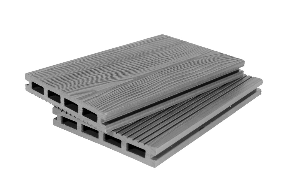 Террасная доска Grand Line 140 мм 3D Серый 4м — Grandline