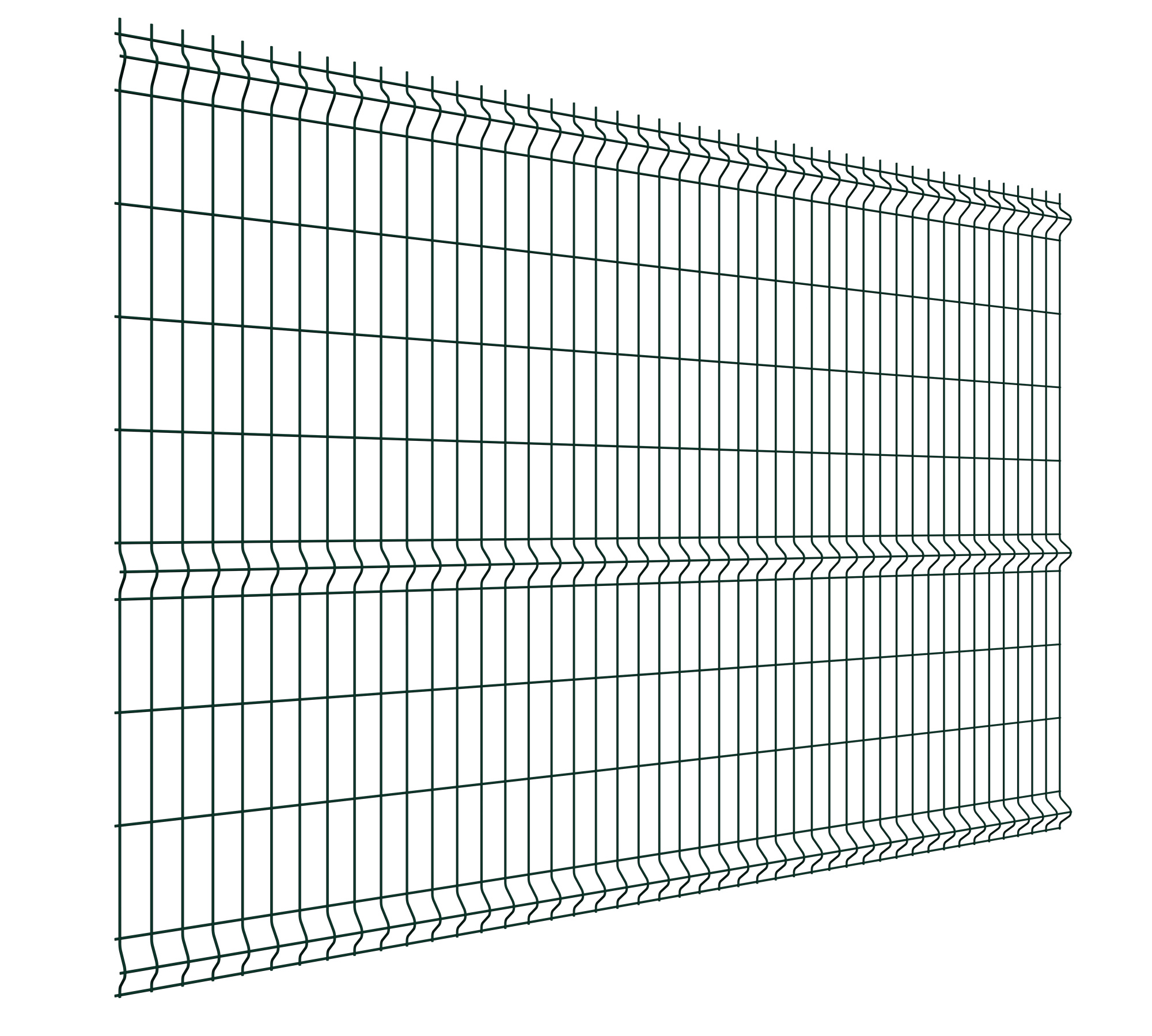 Панель Light 1,73х2,5 RAL 6005 GL — Grandline