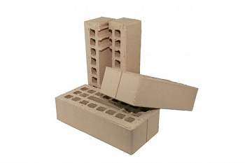 Кирпич КРЦН-л-пу 250*120*65/1НФ/125 кора с песком (бежевый) — Grandline