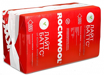 Утеплитель RockWool Лайт Баттс 1000х600х50 (10 шт/пач; 6м2; 0,3м3; 20 пач/пал) — Grandline