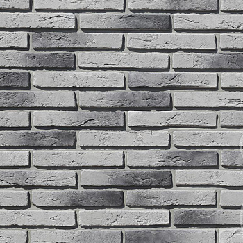 Рядовая плитка White Hills Остия брик 382-80 с расшивкой 1,2 см — Grandline