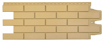Фасадная панель Grand Line Клинкерный кирпич Classic песочный — Grandline