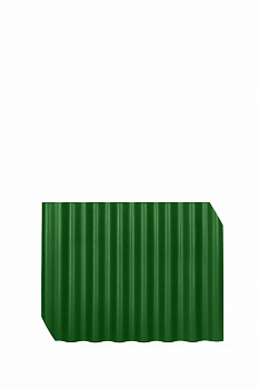 Черепица фиброцементная Тисма 40/150-8-865х1130х5,8 зеленый — Grandline