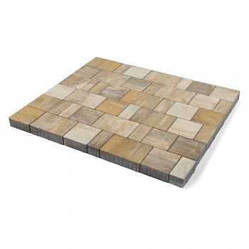 Плитка тротуарная Старый Город Ландхаус ColorMix Песчаник h60 80х160,160х160,240х160 — Grandline
