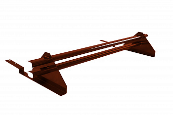 Снегозадержатель трубчатый для композитной черепицы RAL 3009 (3м) — Grandline